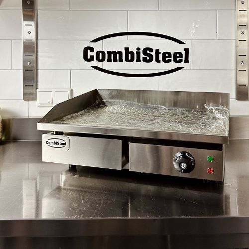 Flatgrill 3,5 kW | 230V-1fas | B730xD510xH230mm | Combisteel 7455.1080