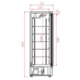 Kühlschrank 2 Glastüren SVO-1000R | Combisteel 7455.2900
