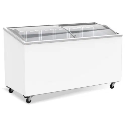 Combisteel Gastro Tiefkühltruhe Glasdeckel 461 liter - 7151.1015 - 7151.1015