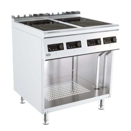 BASE 700 Induktions Elektriherd 4 PL.| Combisteel 7178.0575
