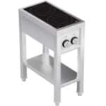 Induktionsherd 2 Zonen mit offenem Unterbau | Combisteel 7505.0030