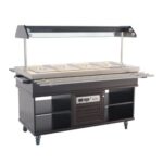 Heißes büffet 4xGN | Combisteel 7078.0030 - 7078.0030