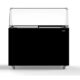 Speiseeisvitrine Java schwarz 8x5 Liter | Combisteel 7472.0129