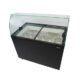 Speiseeisvitrine Java schwarz 8x5 Liter | Combisteel 7472.0129