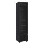 Gastro Kühlschrank Glastür 221 Liter - einzeln SCHWARZ - Combisteel 7464.0205