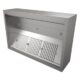Induktionshauben dosenmodell 2400x1300 mm *transport auf anfrage* | CombiSteel 7333.0665