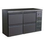 Bar Kühlschrank mit 4 Schubladen - Combisteel 7450.0317 - 7450.0317