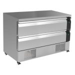 Kühl -Tiefkühltisch umschaltbar 2 Schubladen 6x 1/1GN - Combisteel 7450.0245
