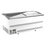 Supermarkt Tiefkühltruhe weiß 1880 manuelles Auftauen - Combisteel 7072.0045 - 7072.0045