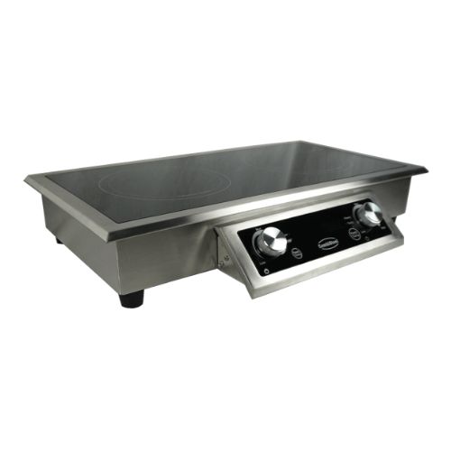 Einbau Induktionsherd 2 Zonen nur für Induktionspfannen geeignet - Combisteel 7505.0020