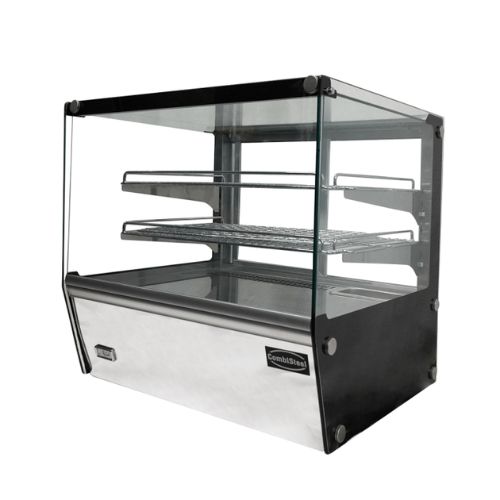 Wärmevitrine 174liter - B868xT580xH671 mm - Combisteel 7450.0685