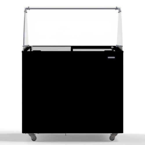 Speiseeisvitrine Corsica schwarz 6x5 liter - Combisteel 7472.0124