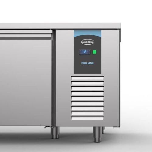 Kühltisch 1 tür 2 schubladen ENERGY LINE - 1400x700 mm - Combisteel 7489.5515