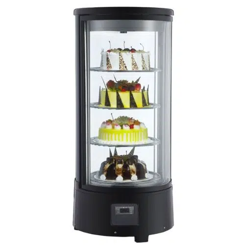 Combisteel Rotierende Kühlvitrine 72 liter - 7487.0160 - 7487.0160