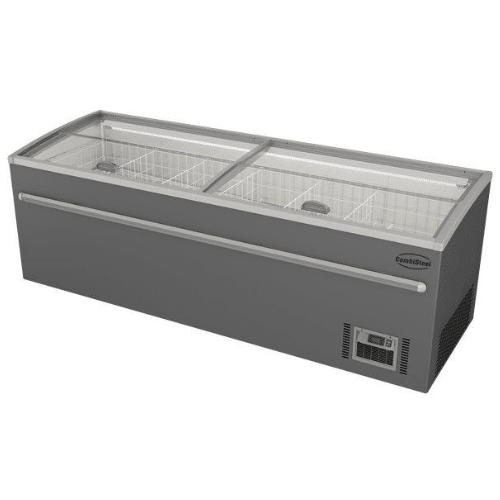 Supermarked fryser | 1040 liter | B2500xD850xH870mm | Combisteel GREY 2500 | 7455.2675