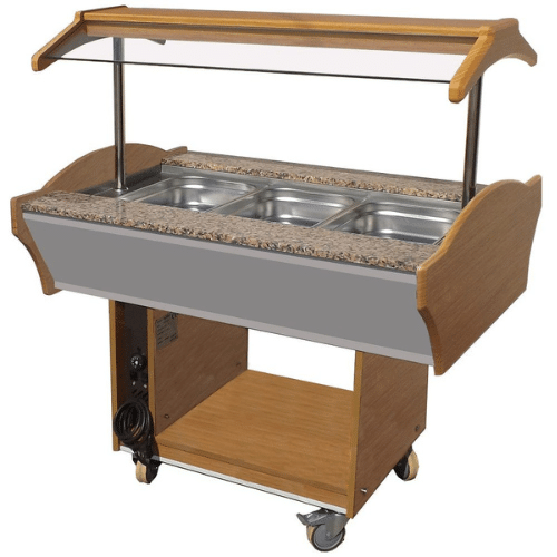 Varm buffet GN 3/1 | B1200xD900xH850mm | Combisteel 7077.0020