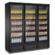 Fryser med 3 glassdører | 1500 liter | B1880xD705xH2020mm | Combisteel CEB-1600F BL | 7526.0130
