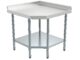 Matschtisch 900x900 | Unterboden und Rückenlehne | Flat Pack | B900xT700xH850 | CombiSteel 7490.0020