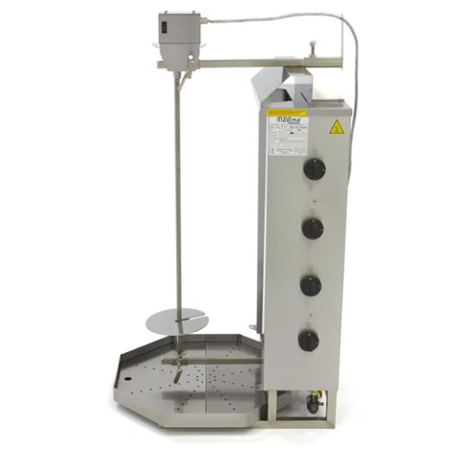 Gastro Dönergrill - 4 Brenner - 50 kg Fleisch - Gas - Maxima 09370230