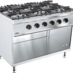 Base 700 Gaskooktafel 6 Br. | Combisteel 7178.0410