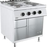 Base 700 Elektroherd 4 Platten | Combisteel 7178.0430