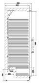 REFRIGERATOR 1 GLASS DOOR – Bild 2