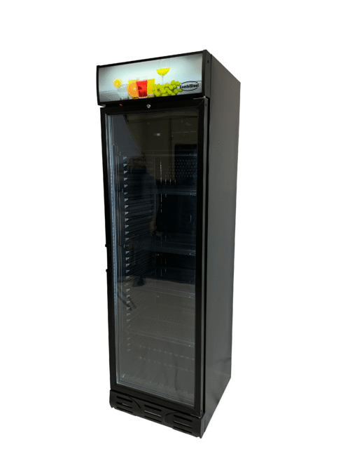 REFRIGERATOR 1 GLASS DOOR BLACK – Bild 3