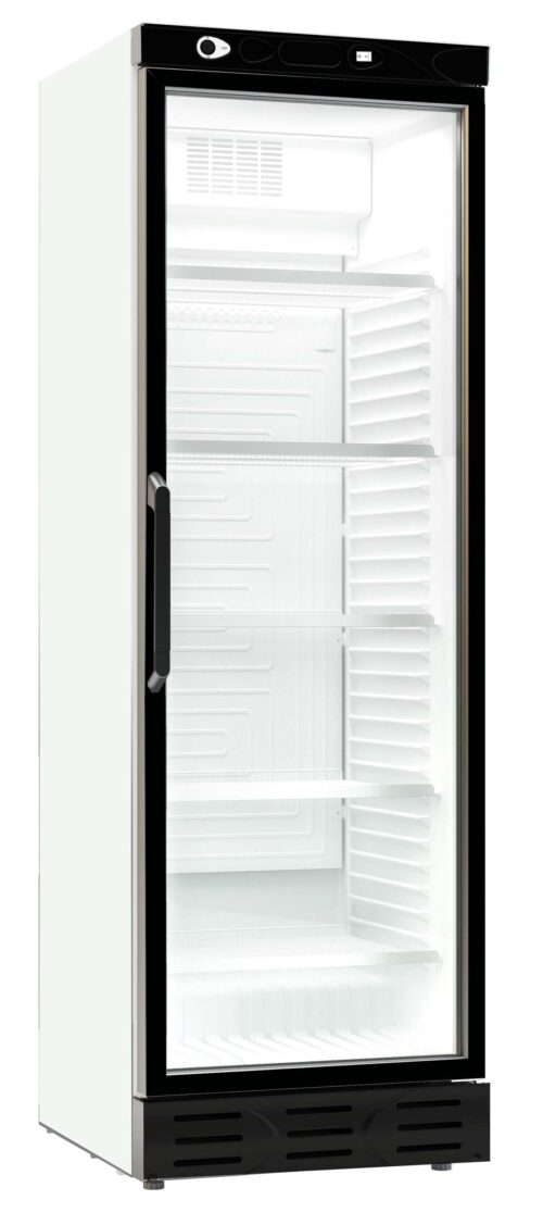 REFRIGERATOR 1 GLASS DOOR 382L