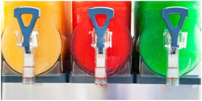 Slush maschine banner