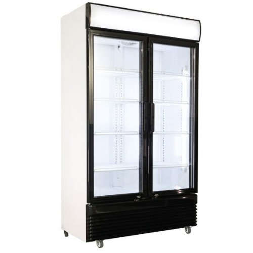 CombiSteel Kühlschrank 2 glastüren - 780 liter - BEZ-780 GD - B1120xTi595xH2100mm - 7455.1392