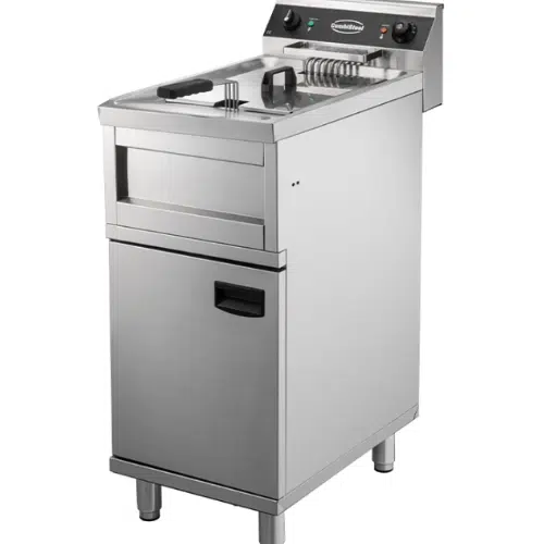 Combisteel Gastro Elektro Fritteuse 12 liter - 6 kW - B400xT700xH850mm - 7455.0950 - 7455.0950
