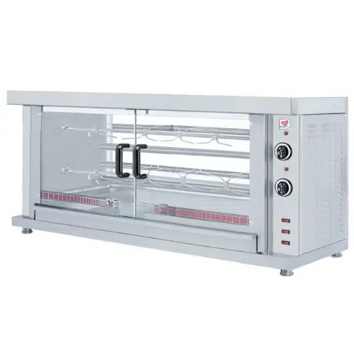Combisteel Hähnchengrill Elektro 2 Spießen - B1320xT460xH660mm - 7472.0030 - 7472.0030