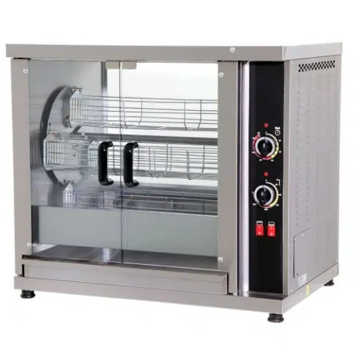 Combisteel Hähnchengrill Elektro 4 Körbe - B1020xT640xH830mm - 7472.0040 - 7472.0040