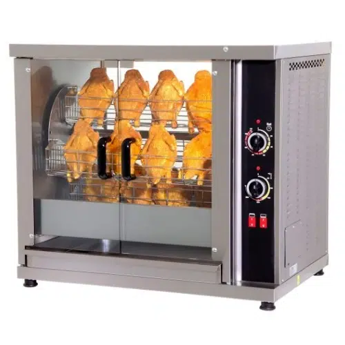 Combisteel Hähnchengrill Elektro 4 Körbe - B1020xT640xH830mm - 7472.0040 - 7472.0040