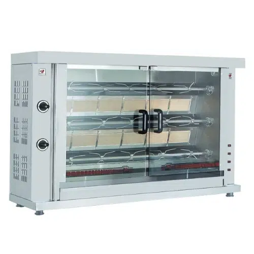 Combisteel Hähnchengrill Gas 3 Spießen - B1320xT460xH880mm - 7472.0025 - 7472.0025