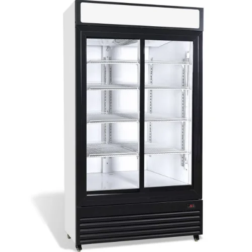 Combisteel Kuehlschrank mit Schiebeglastueren BEZ-750 SL 7455 1395 LED