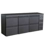 Bar-Kühlschrank mit 6 Schubladen | B2002xT513xH860mm | Combisteel 7450.0323 - 7450.0323