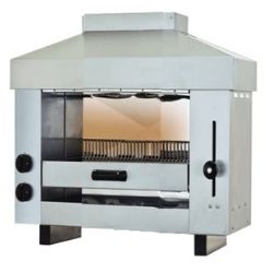 Salamander Gas mit 2 Heizzonen | B650xT500xH720mm | Combisteel 7049.0100