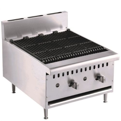 Gaslavasteingrill 2 Brenner | Combisteel 7455.0900
