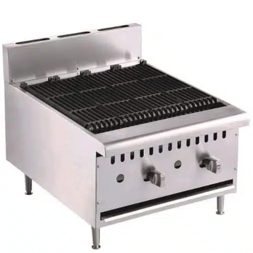 Gasgrill Lavastein | 18 kW | B615xT800xH590 mm | Combisteel 7455.0900 - 7455.0900
