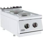 Elektroherd 2 Platten Base 700 | Combisteel 7178.0215