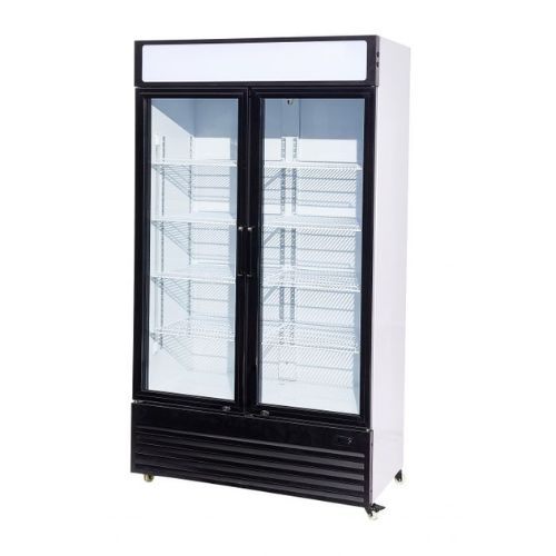 Kühlschrank 2 Glastüren BEZ-750 GD | Combisteel 7455.1390