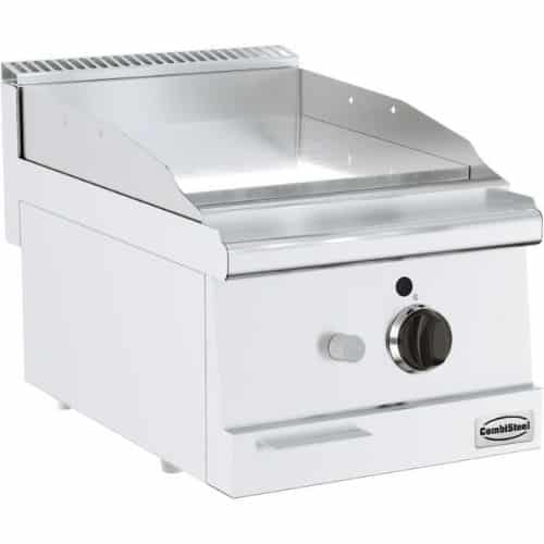 Tischgerät 600 Gasbakplaat mit Chromoberfläche | Combisteel 7178.0055