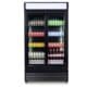 Kühlschrank mit schiebeglastüren BEZ-780 SL SCHWARZ | Combisteel 7455.1398