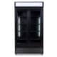 Kühlschrank mit schiebeglastüren BEZ-780 SL SCHWARZ | Combisteel 7455.1398