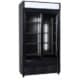 Kühlschrank mit schiebeglastüren BEZ-780 SL SCHWARZ | Combisteel 7455.1398