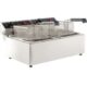 Elektro tischfriteuse 2x6 liter | Combisteel 7455.1008