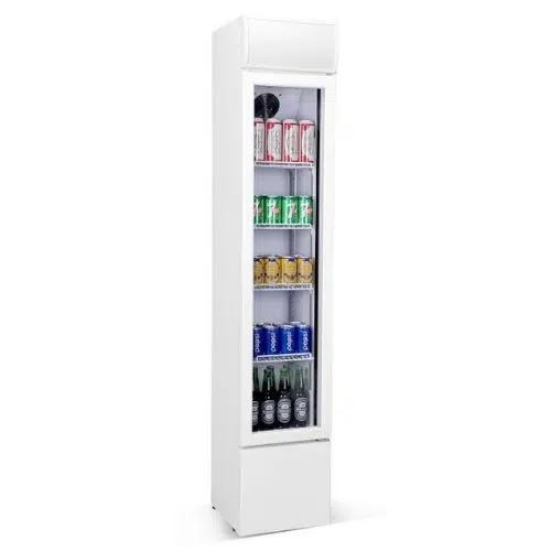 Combisteel Kühlschrank glastür schmal 105 liter - 7455.1385 - 7455.1385
