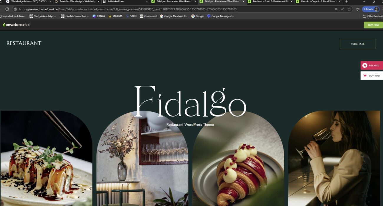 webdesign sushi