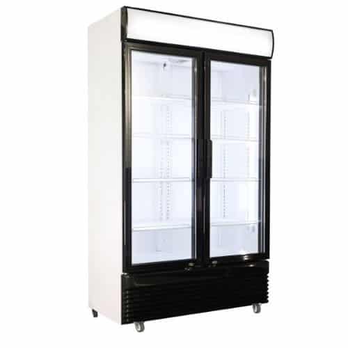 Kühlschrank 2 glastüren bez-780 gd | CombiSteel 7455.1392